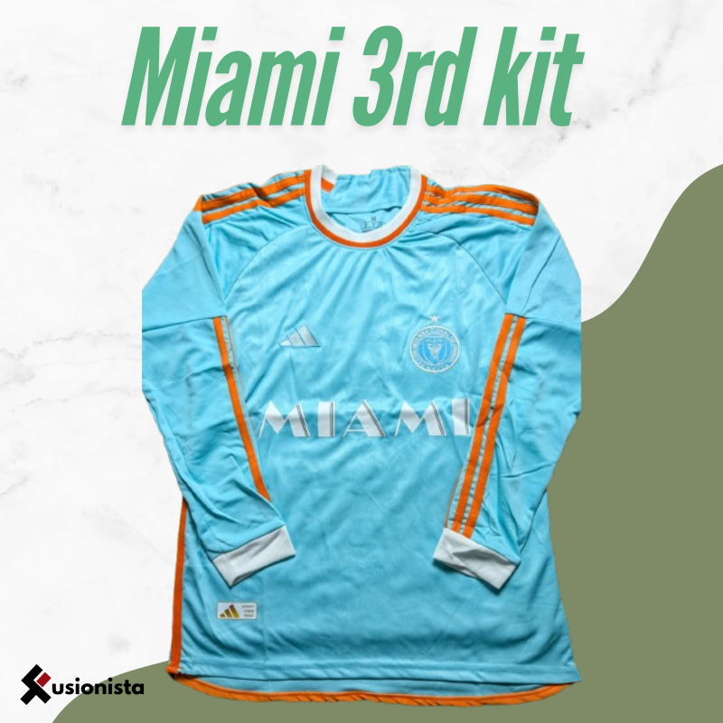 Miami 3rd kit Full Sleeve 24/25